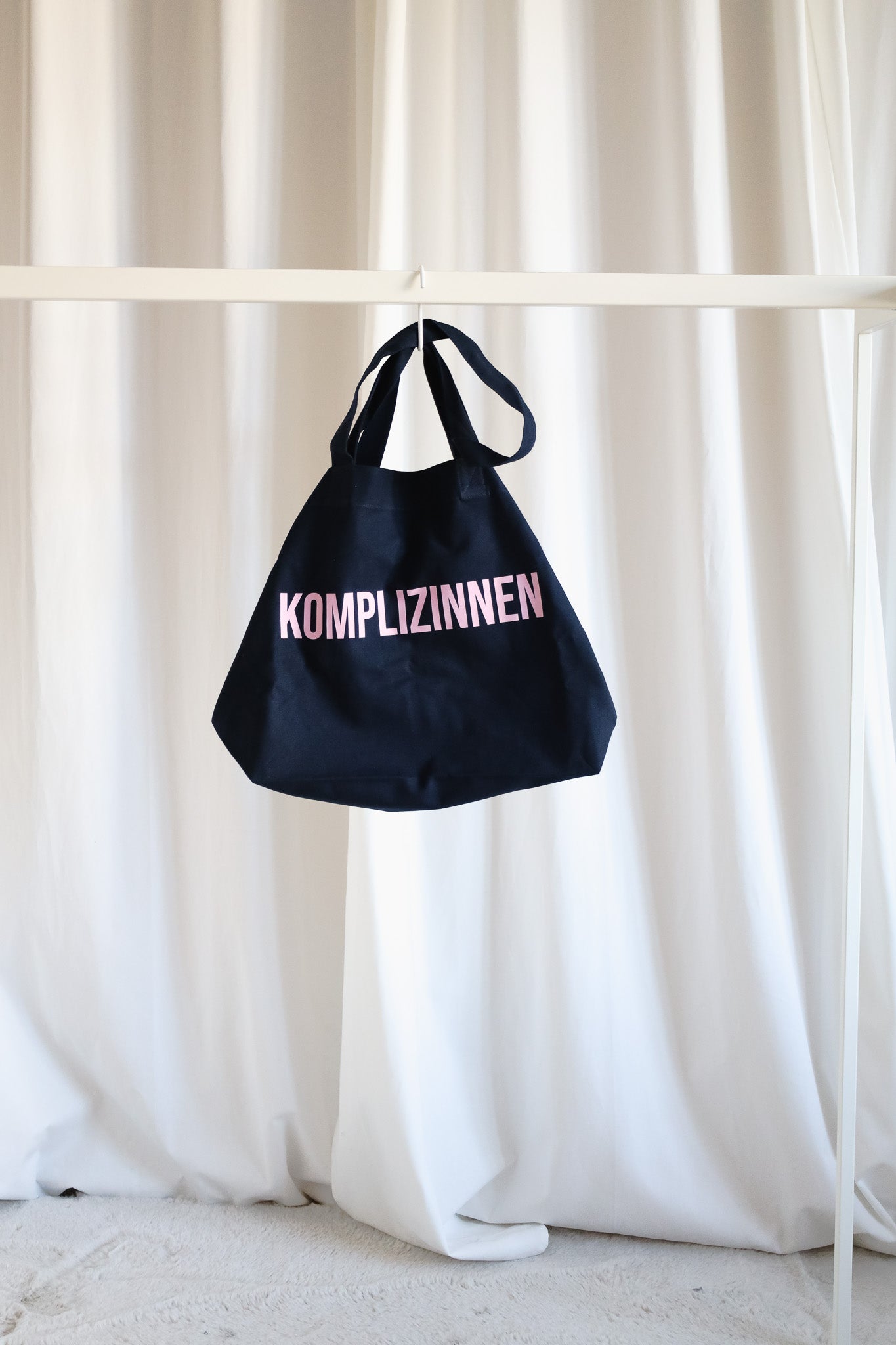 Shopper KOMPLIZINNEN navy/ rosé
