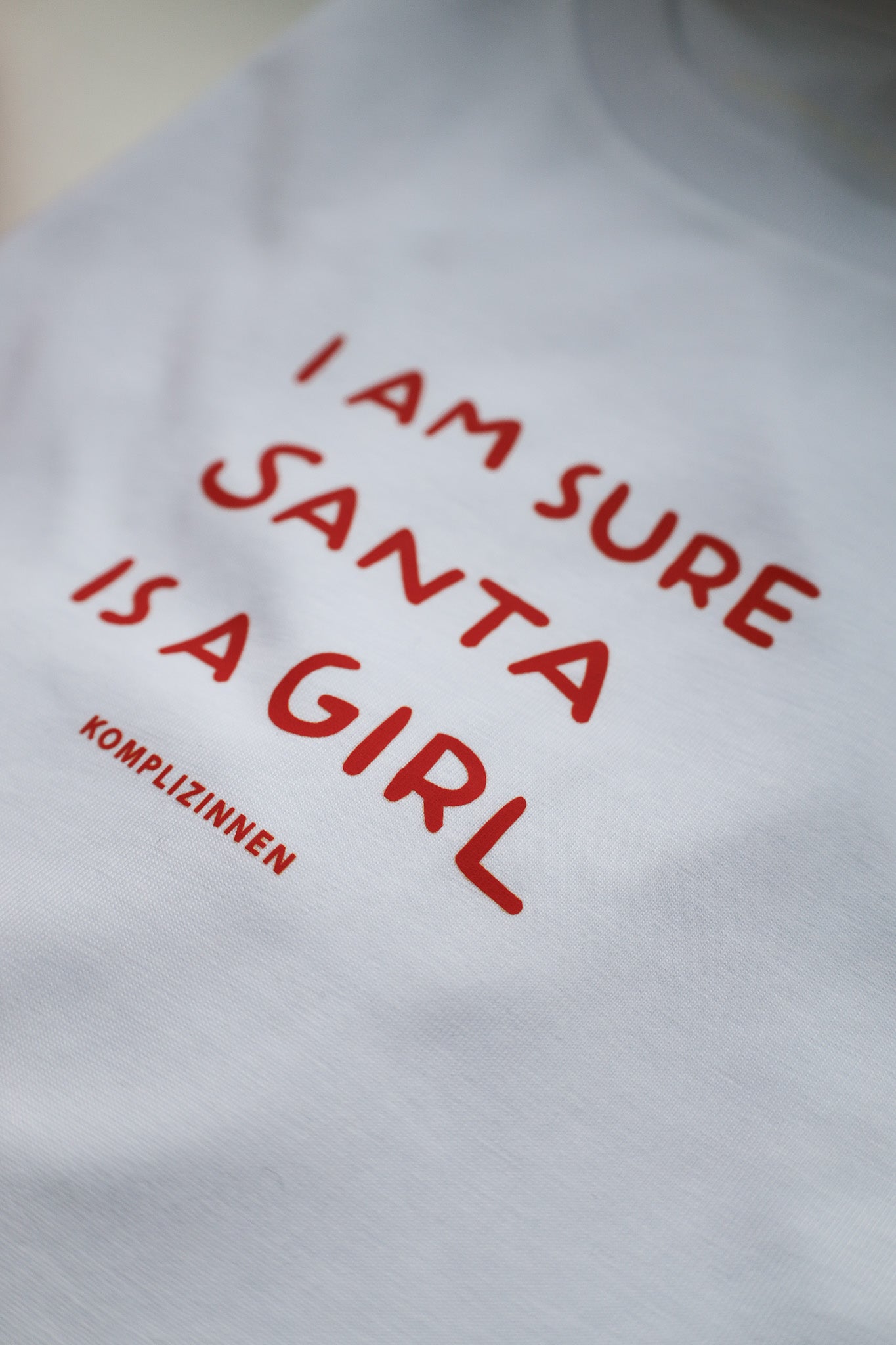 Shirt SANTA white/ red