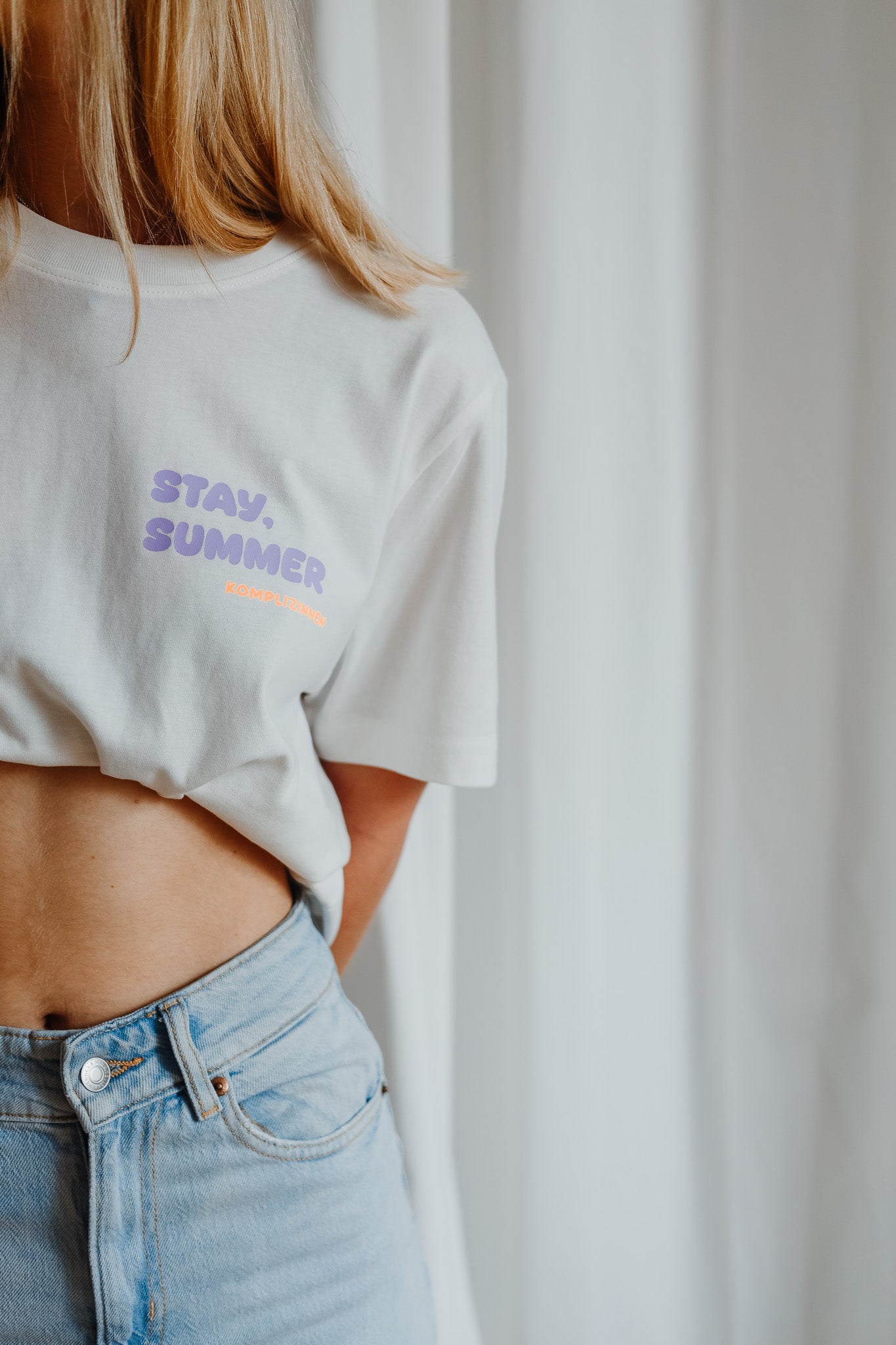 Shirt SUMMER CRUSH off-white/ orange
