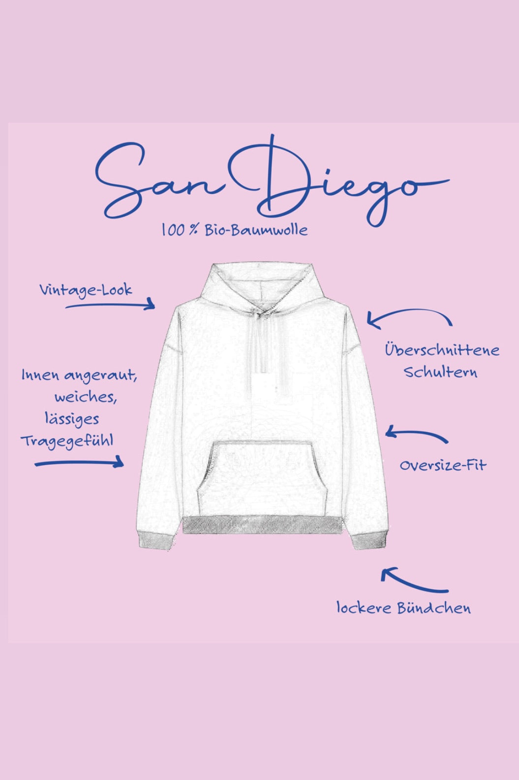 Hoodie ENERGY vintage black