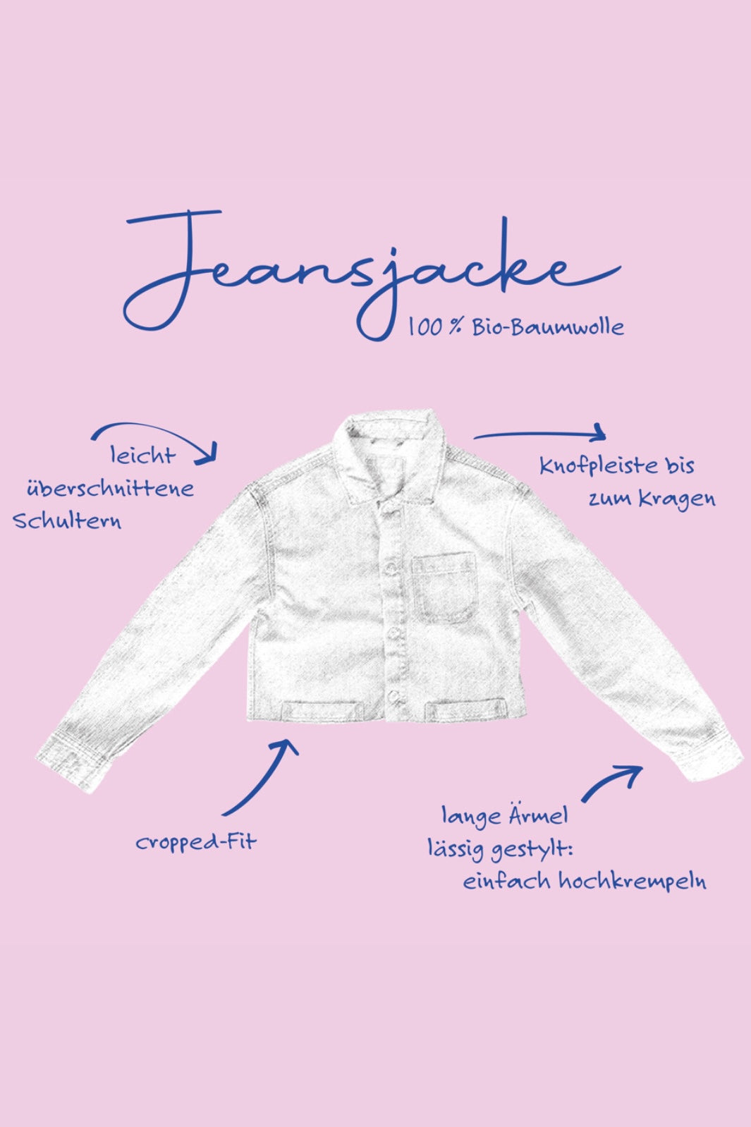 Jeans-Jacke JOIN THE GANG