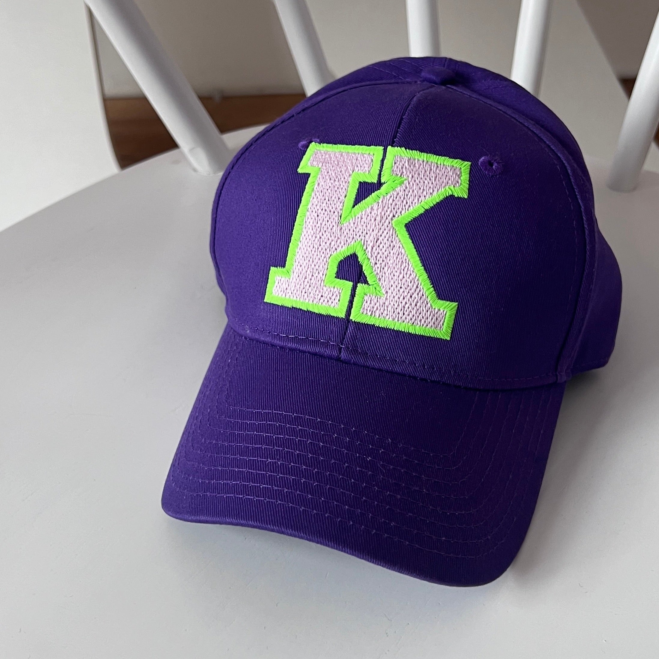 CAP K lila/ neon grün