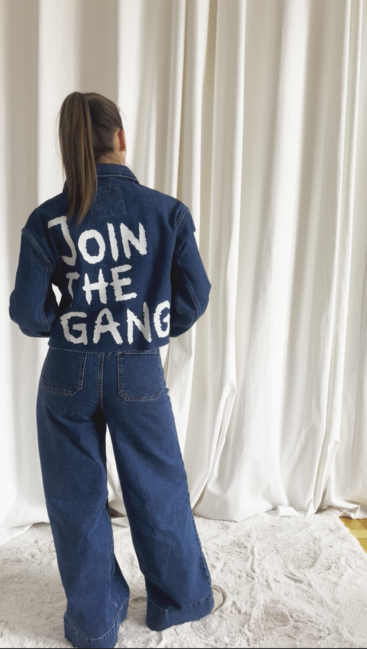 Jeans-Jacke JOIN THE GANG