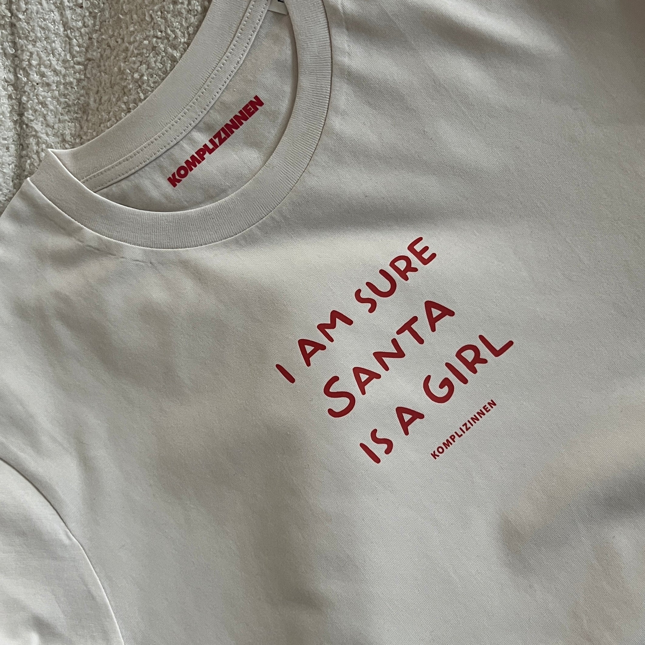 SANTA Shirt creme/ red