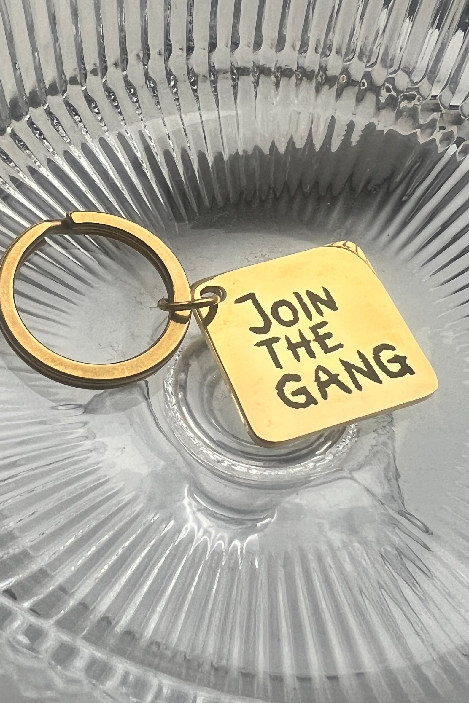 Schlüsselanhänger JOIN THE GANG