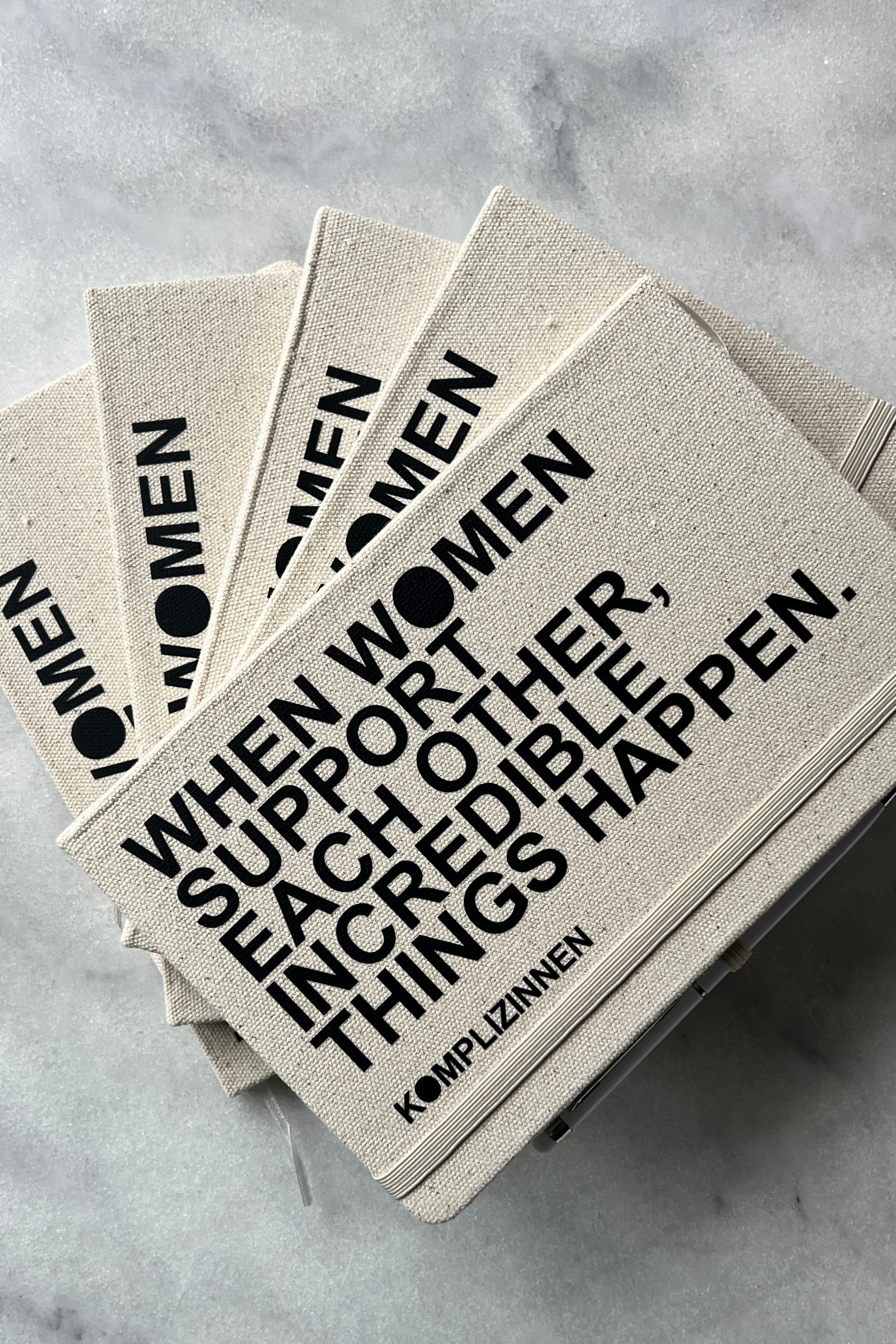 WOMEN Notebook beige/ black