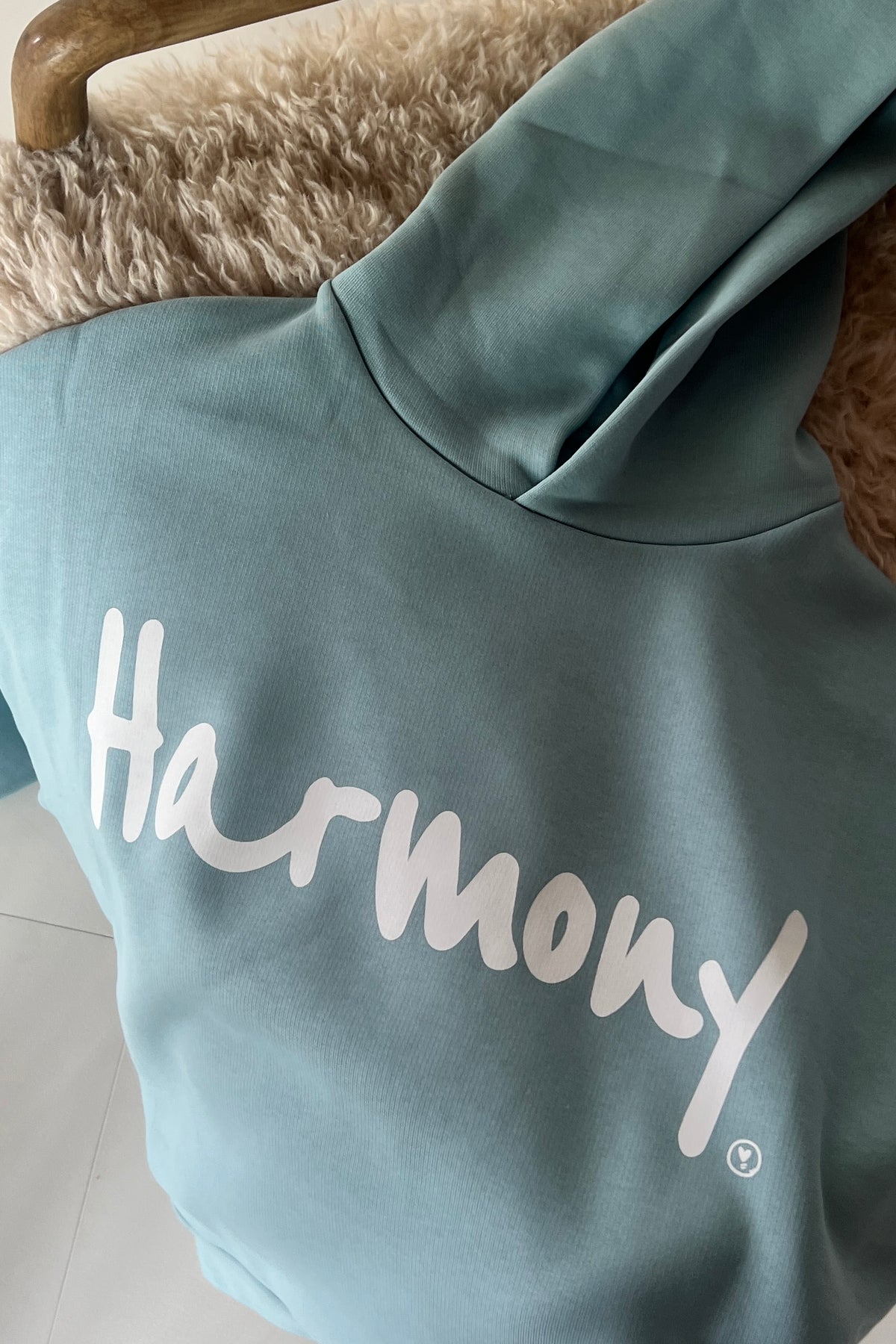 Hoodie heavyweight HARMONY salbei