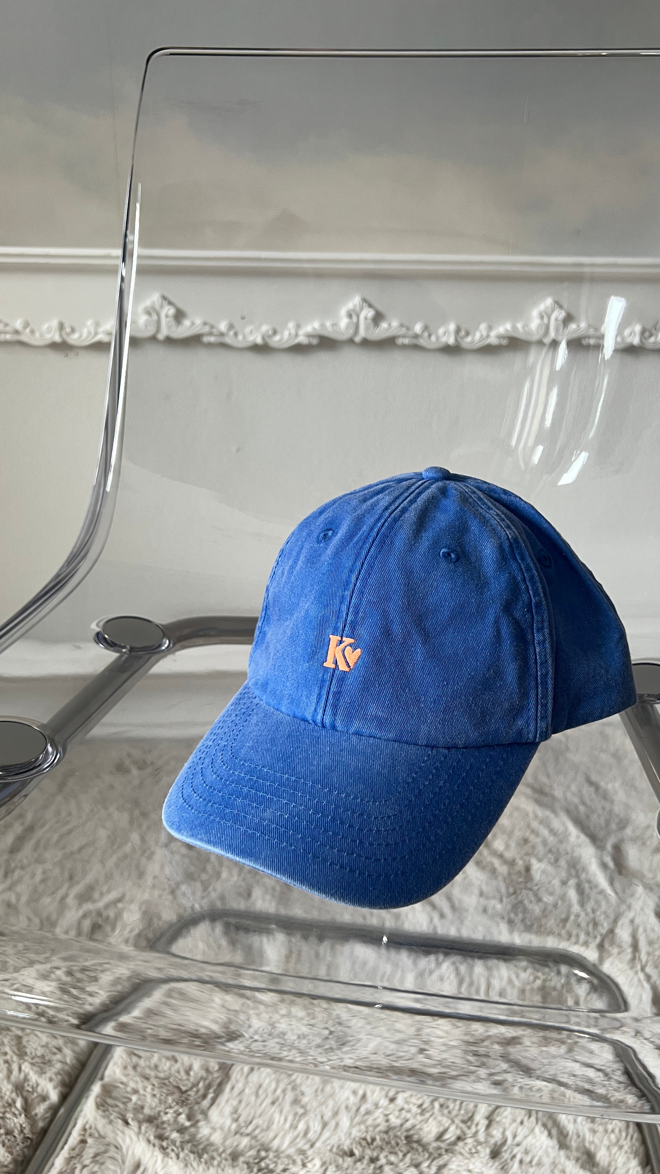 CAP K Love vintage blue/ peach