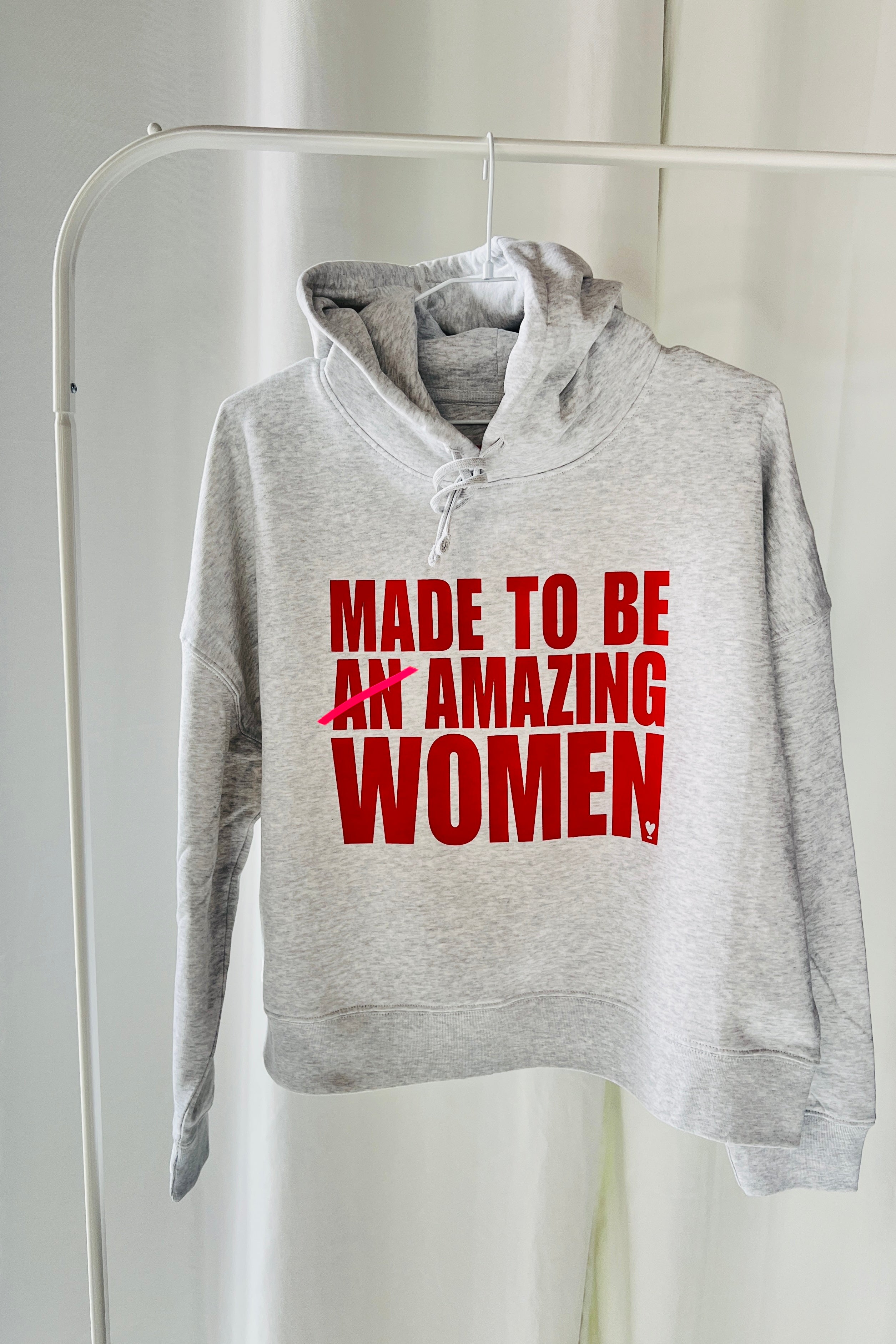 AMAZING WOMEN Hoodie crop