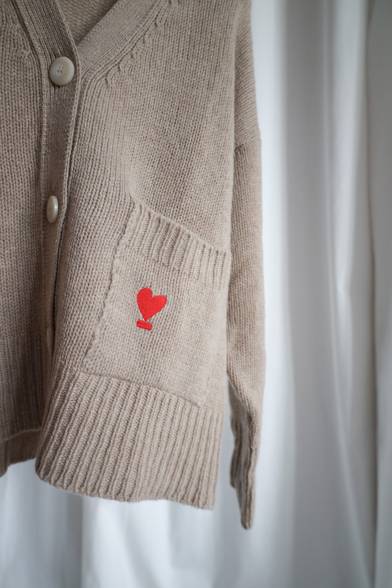 Cardigan WE LIFT LOVE beige
