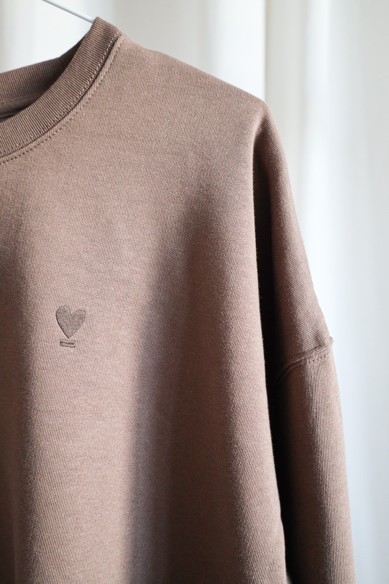 Sweater Crop WE LIFT LOVE  brown