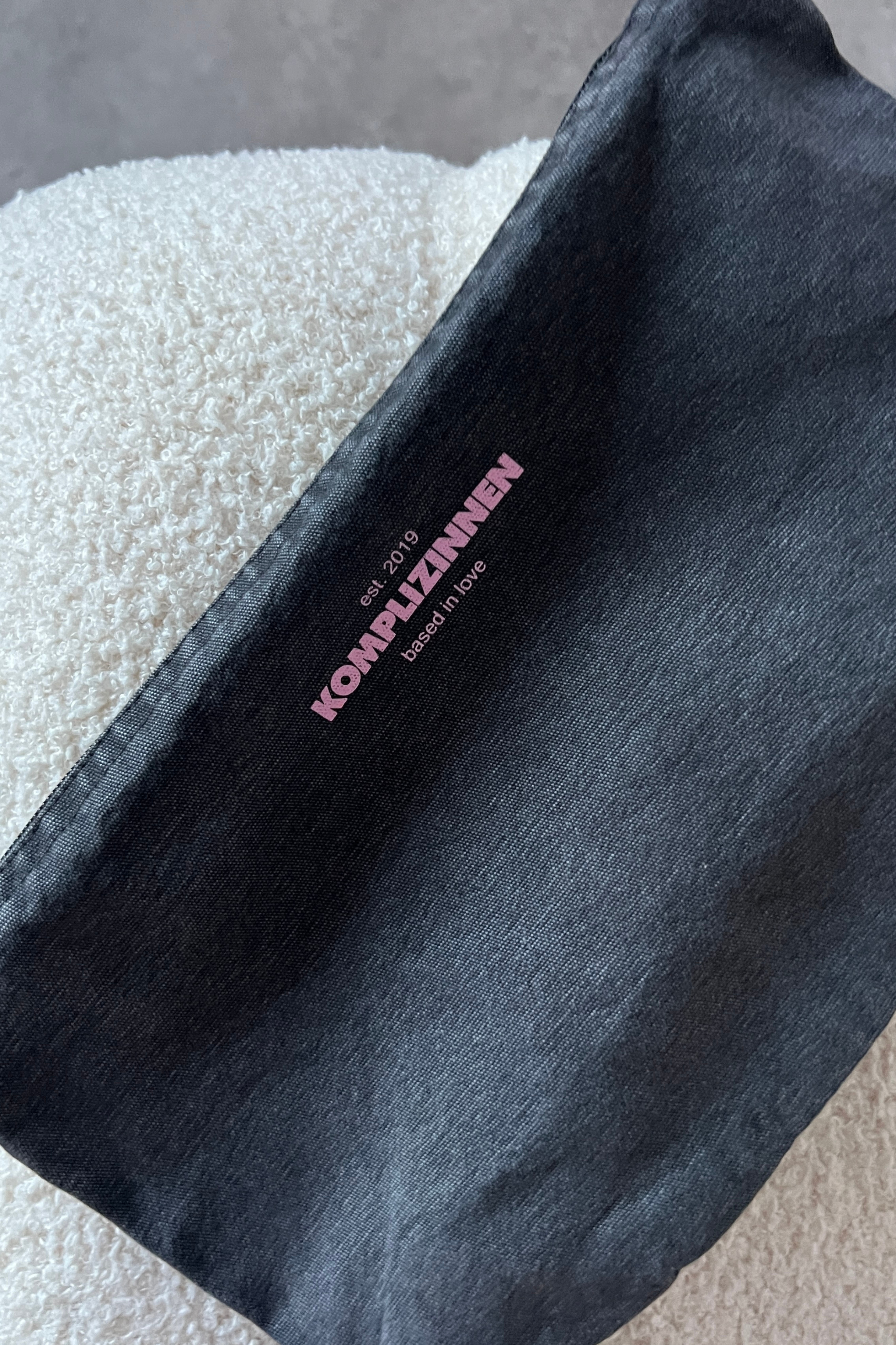 Pouchette KOMPLIZINNEN vintage black