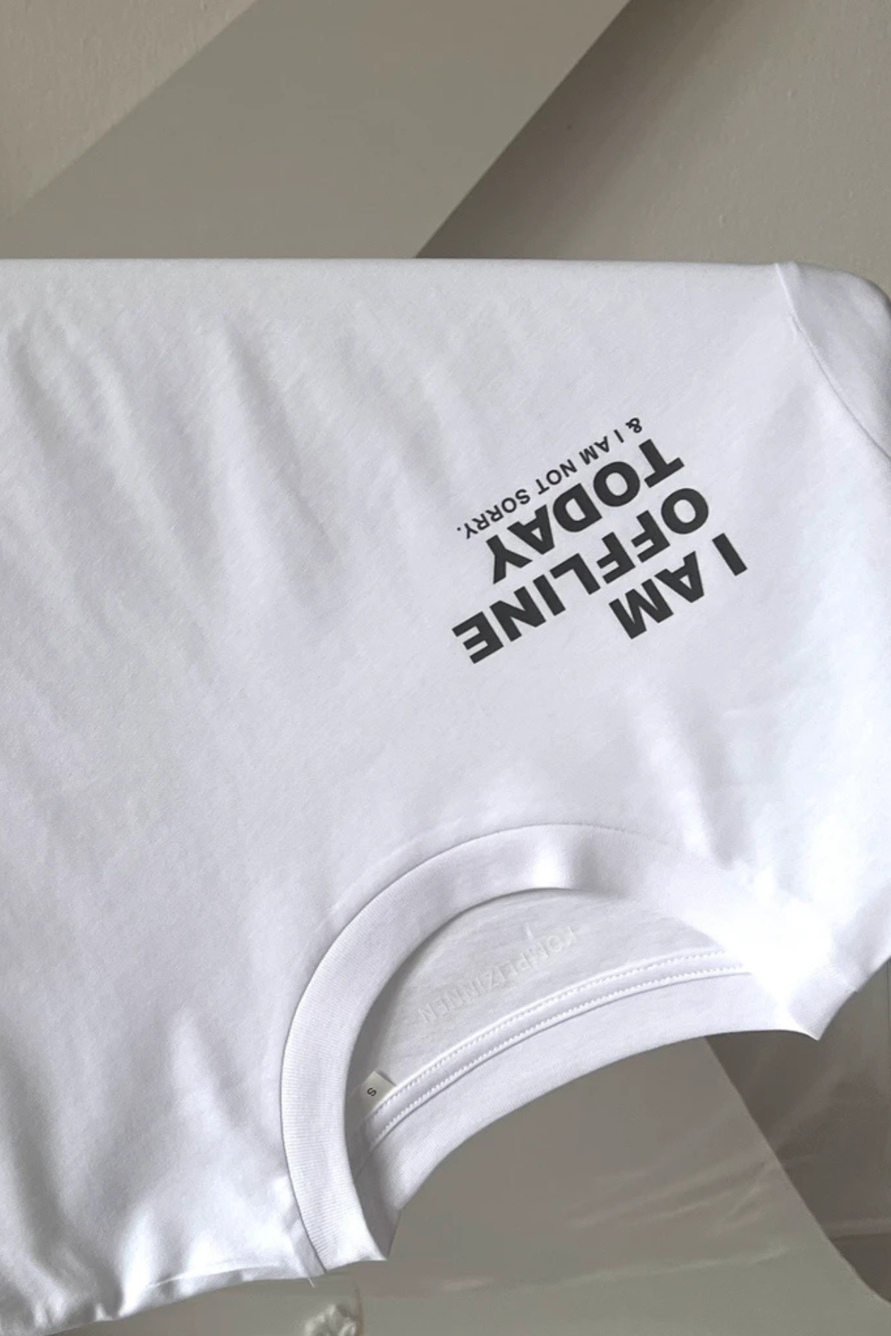 Shirt OFFLINE  white/ black