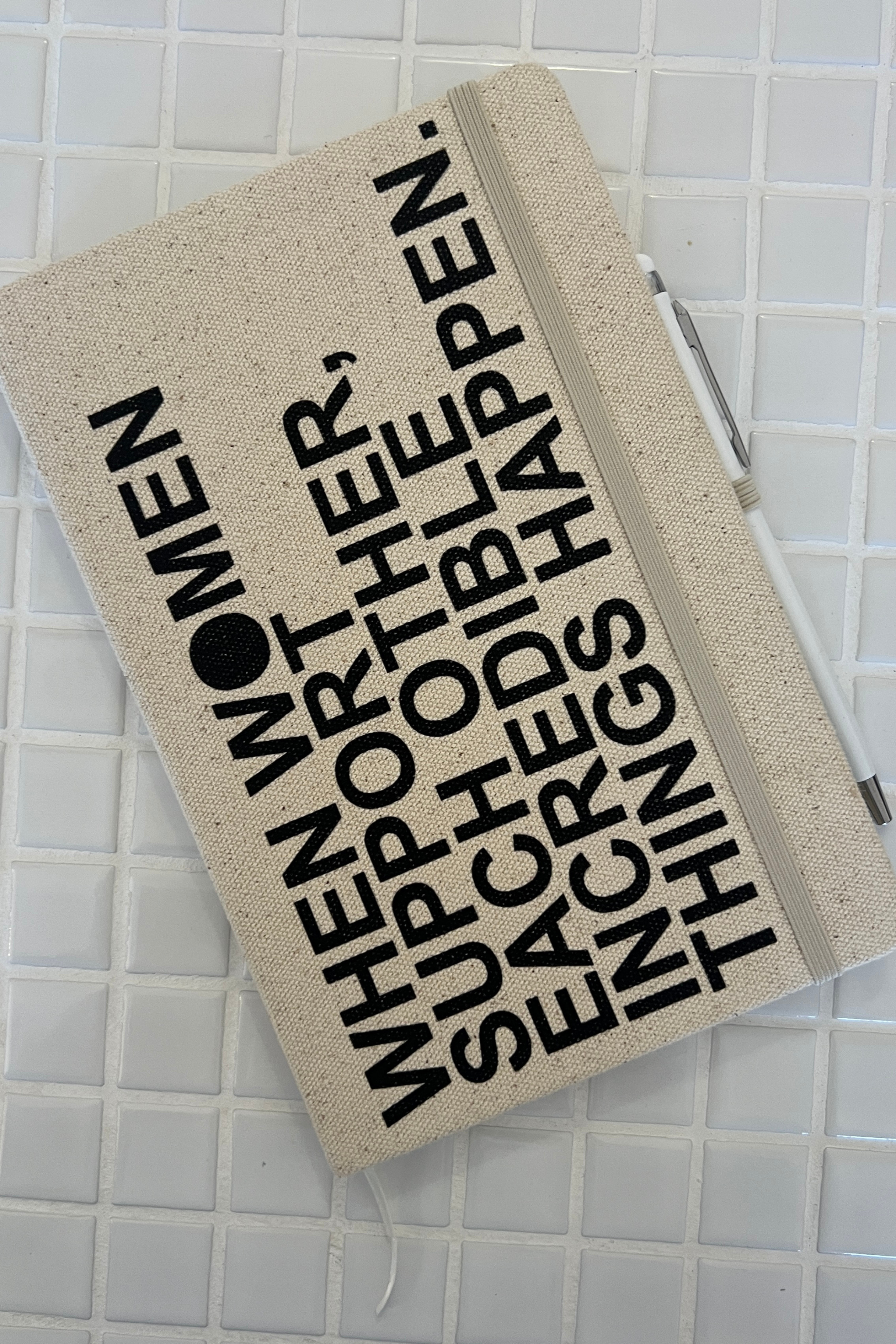 WOMEN Notebook beige
