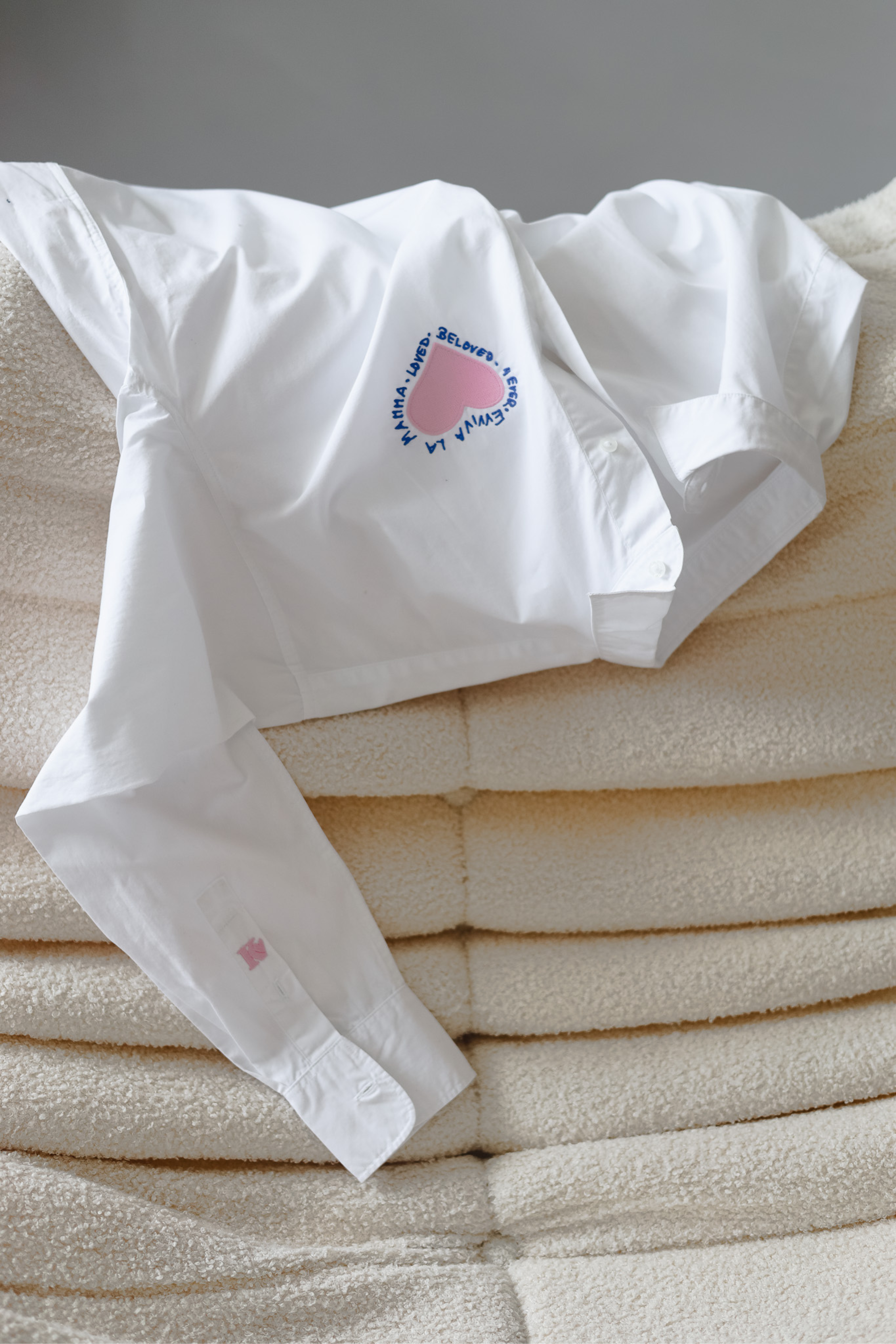 EVVIVA LA MAMMA Hemd/ Bluse white