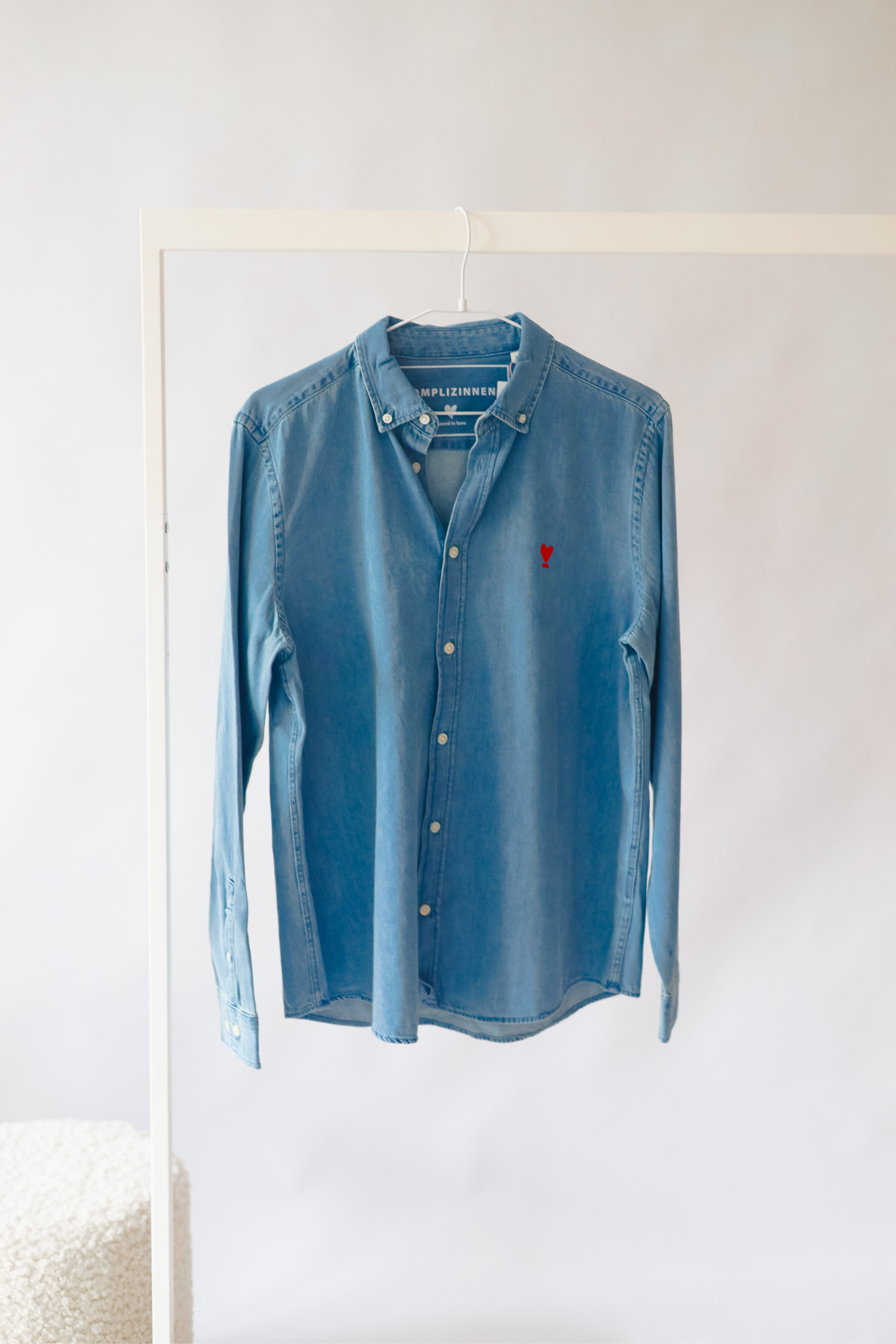 Denim Hemd WE LIFT LOVE