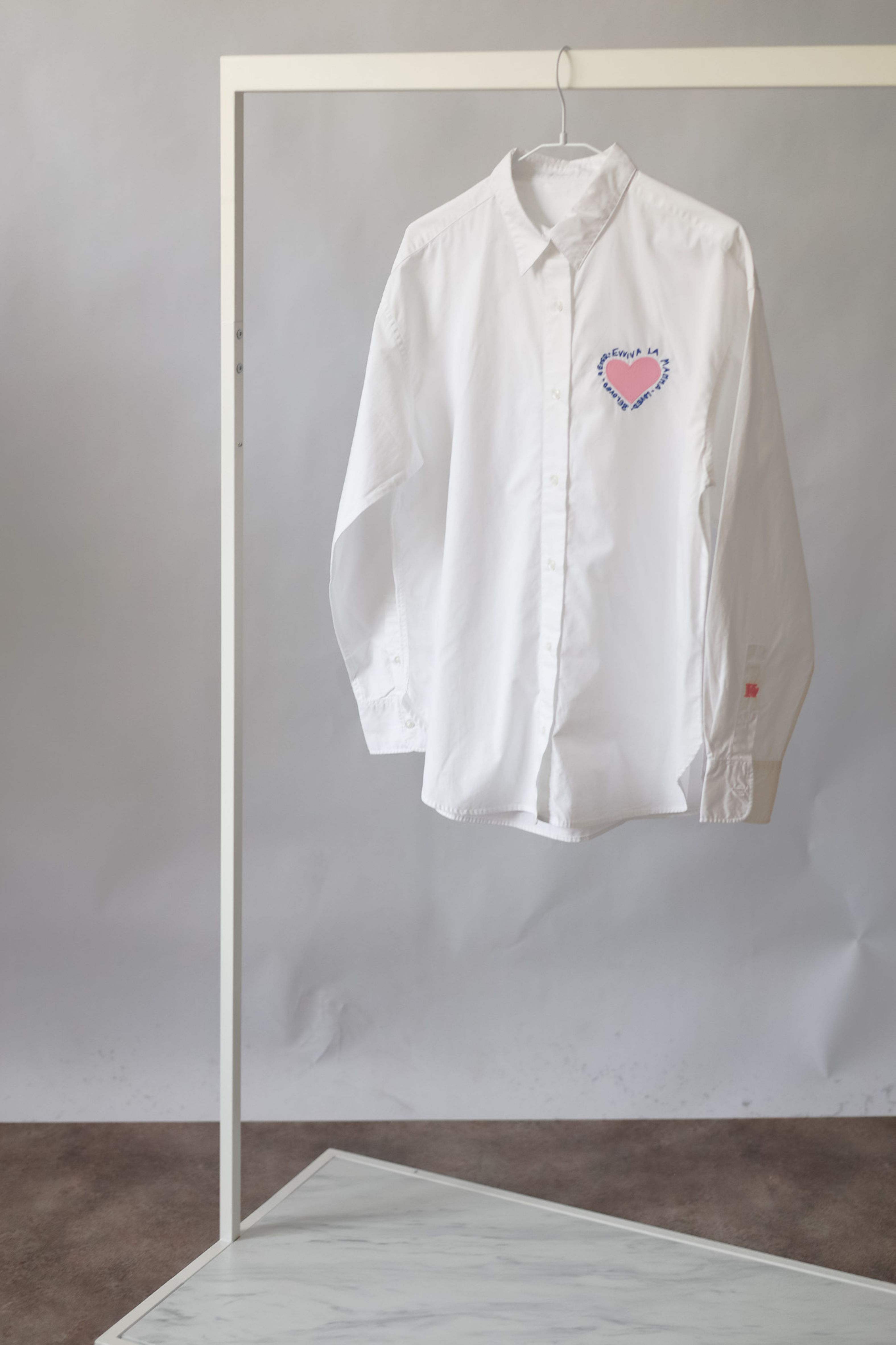 EVVIVA LA MAMMA Hemd/ Bluse white