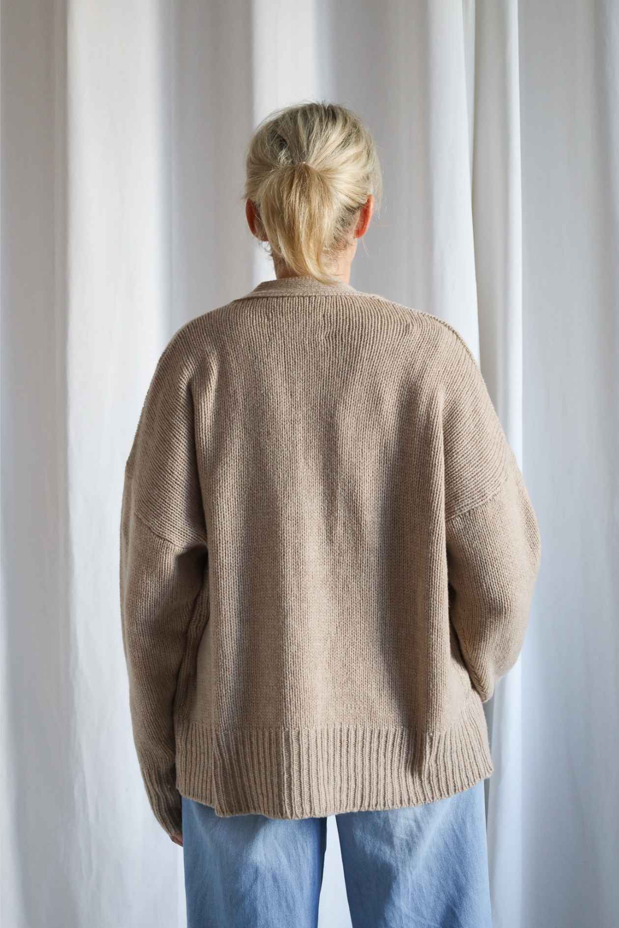 Cardigan WE LIFT LOVE beige