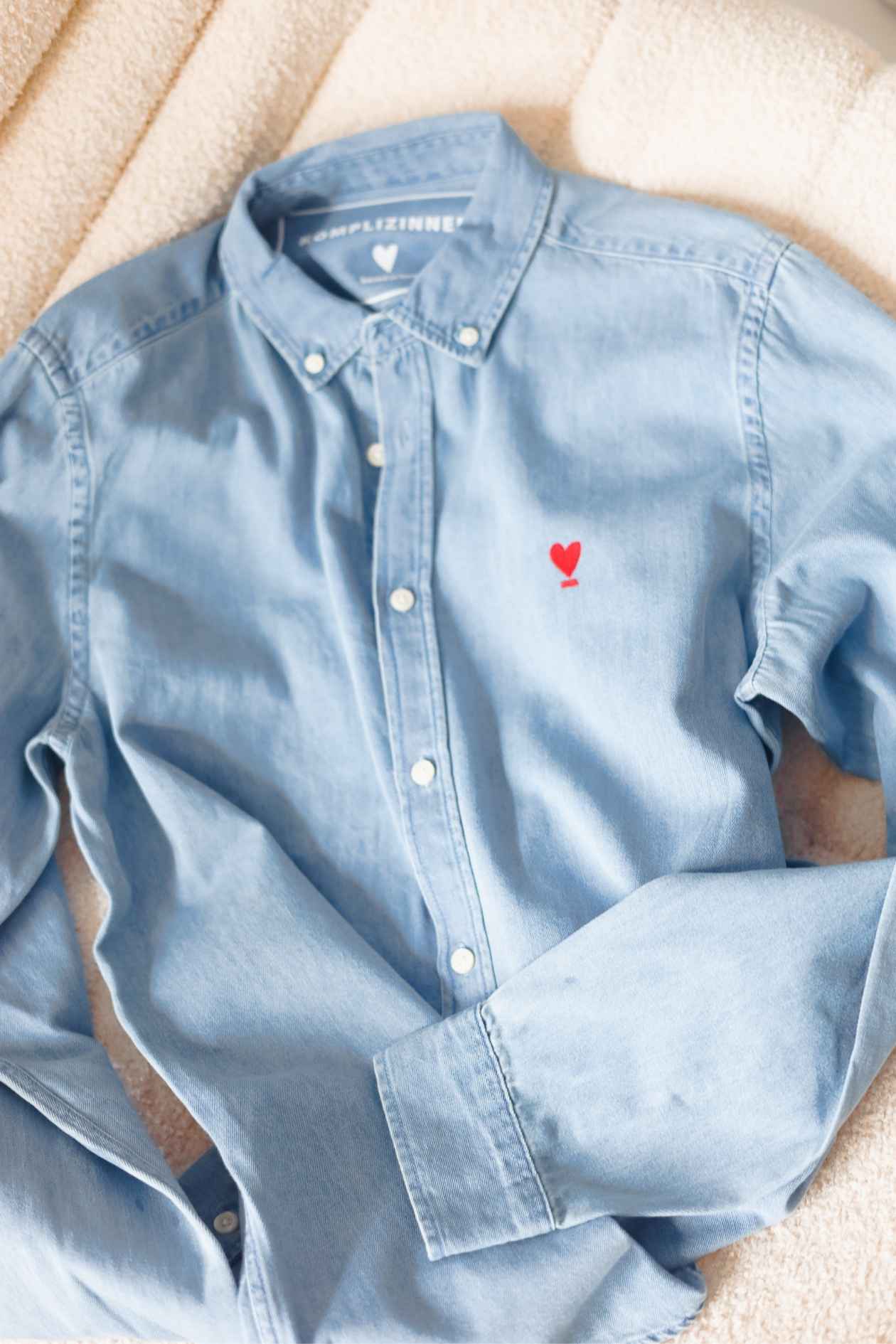 Denim Hemd WE LIFT LOVE