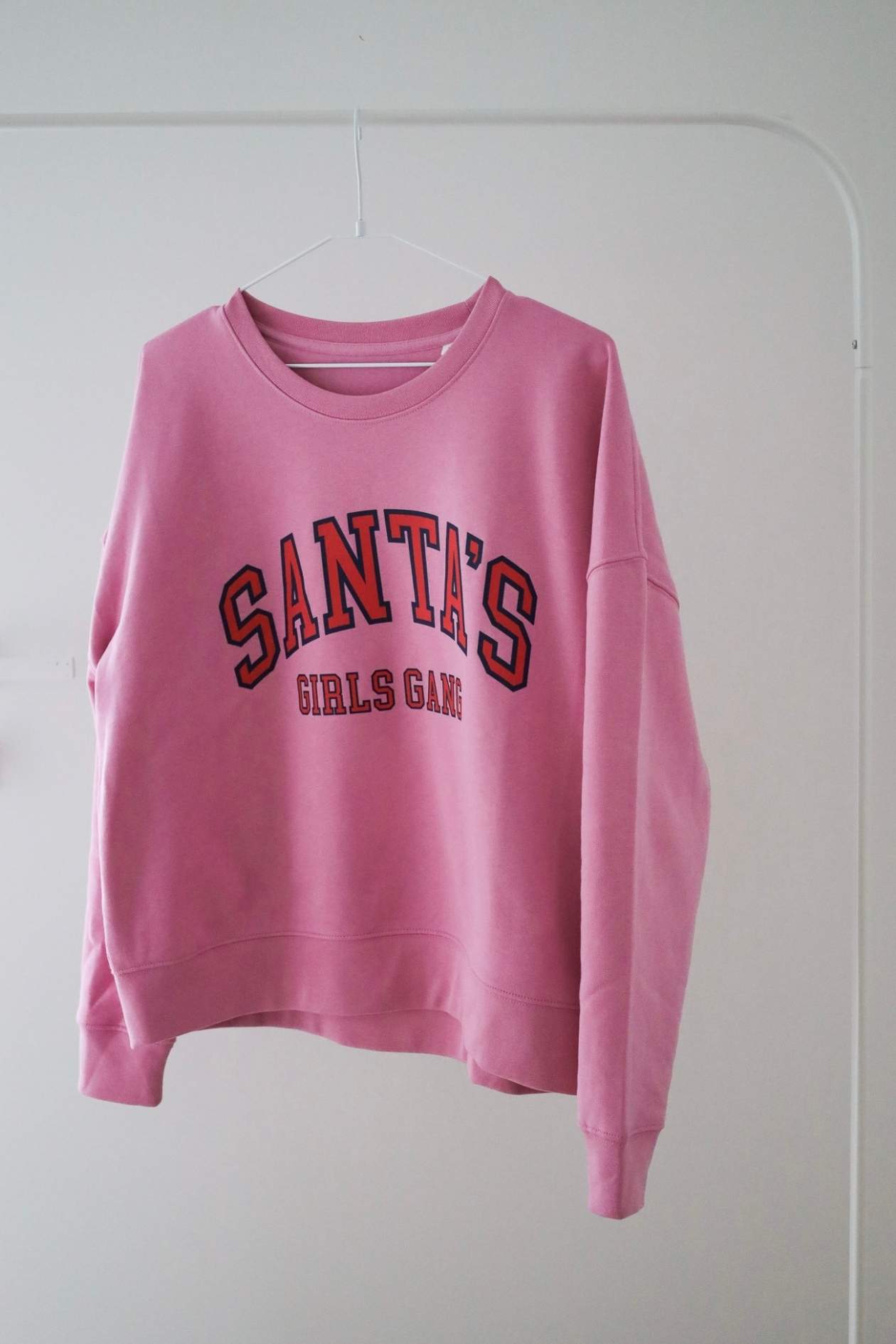 Sweater crop SANTA´S GIRLS GANG