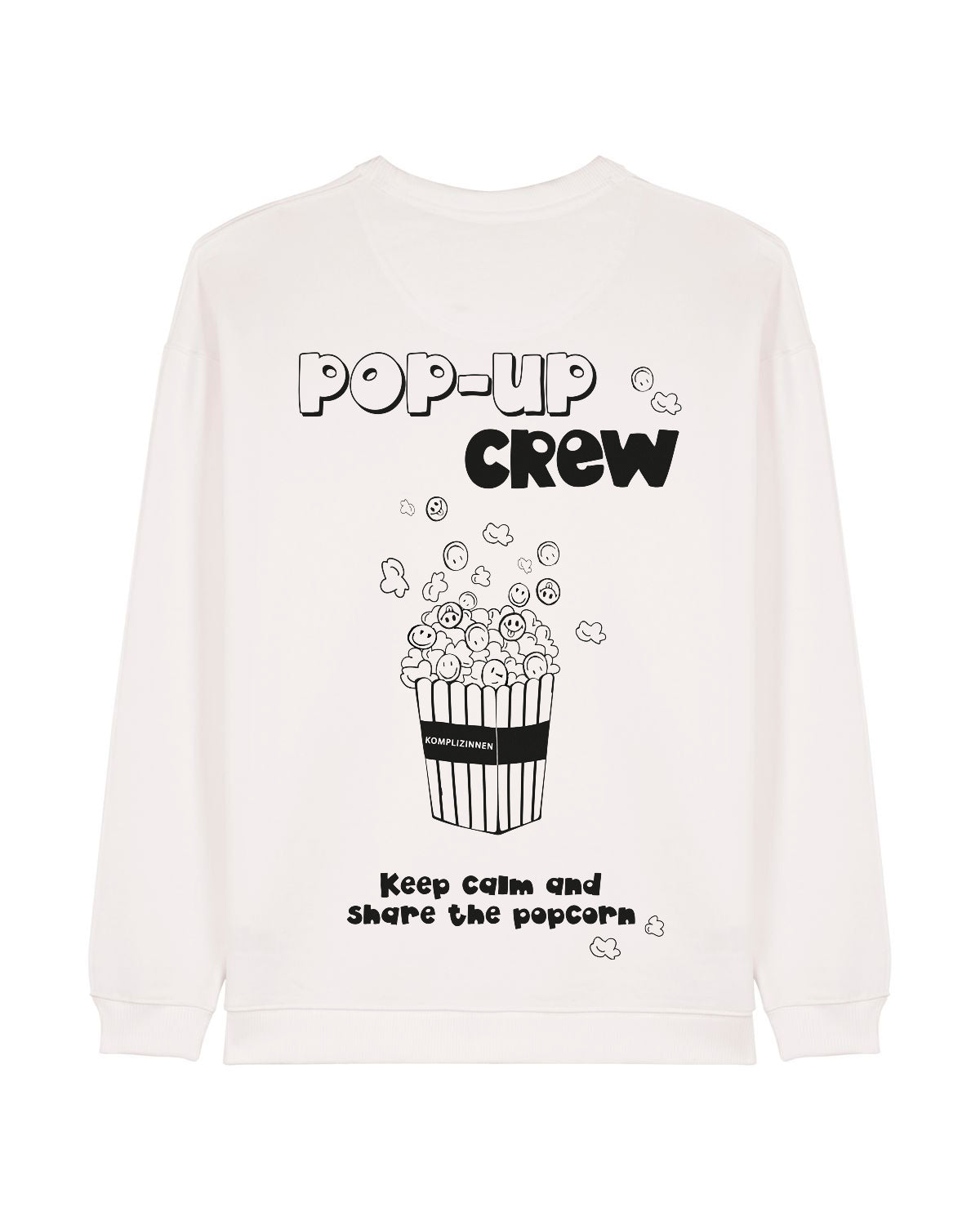 POP-UP CREW Sweater beige