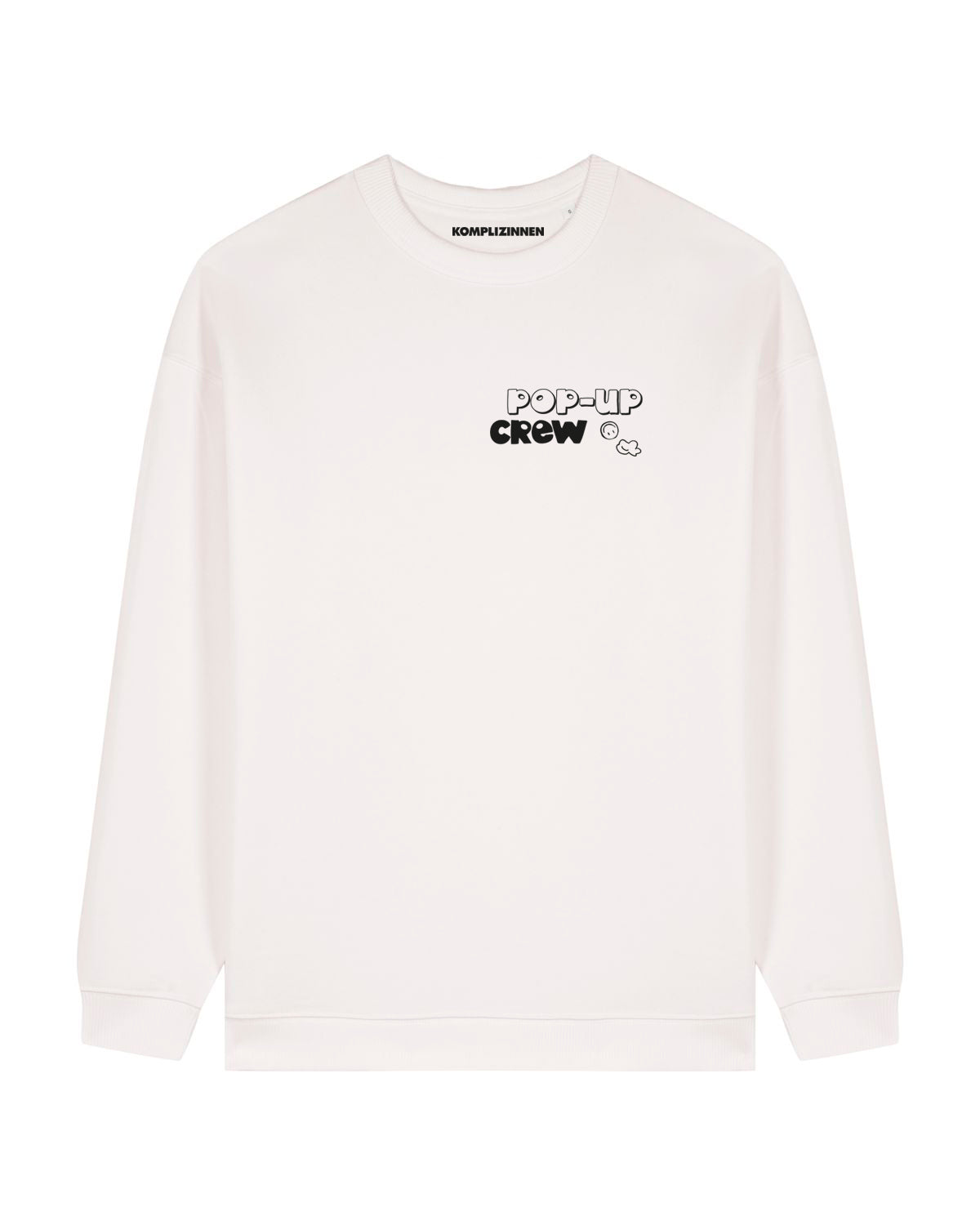 POP-UP CREW Sweater beige