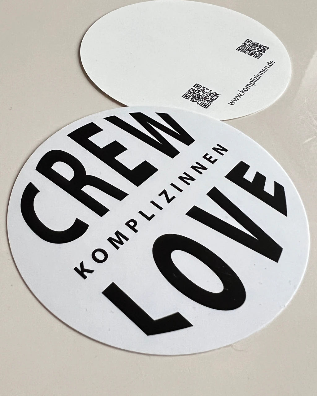Sticker Postkarte CREW LOVE